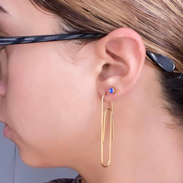 Clip on earrings, no piercing, Ear clip hijab friendly , 耳夹 无耳洞女，tanpa  bertindik | Shopee Malaysia